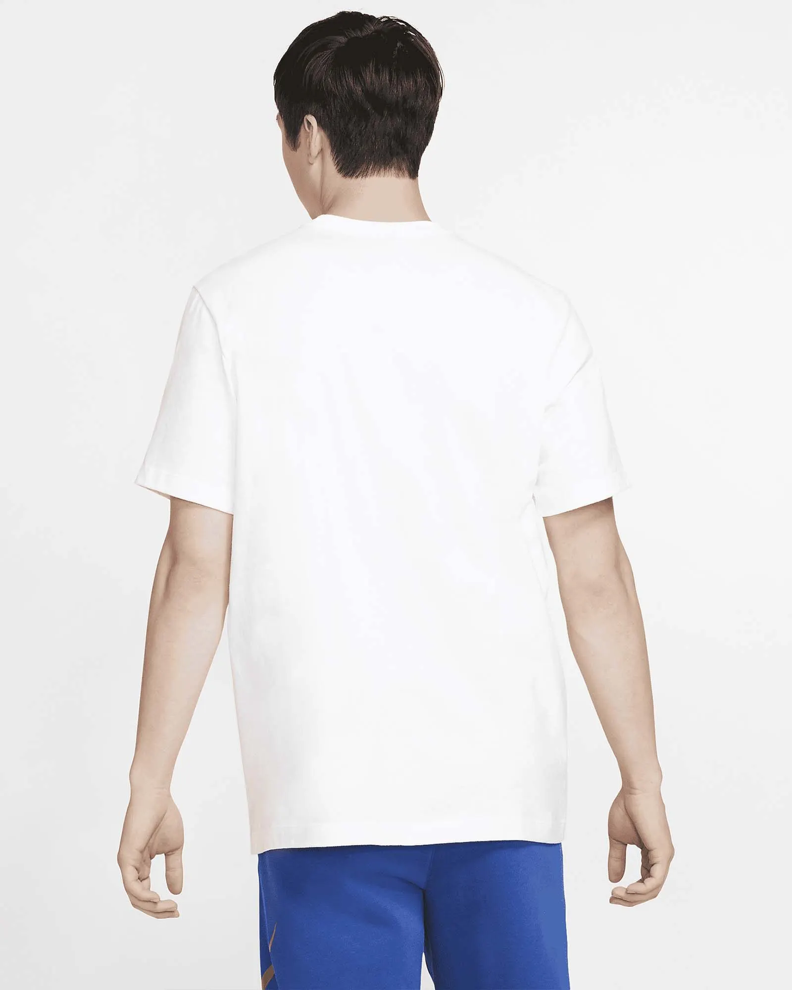 Футболка чоловіча Nike Tee Just Do It Swoosh AR5006-100, колір білий — фото 2 з 3