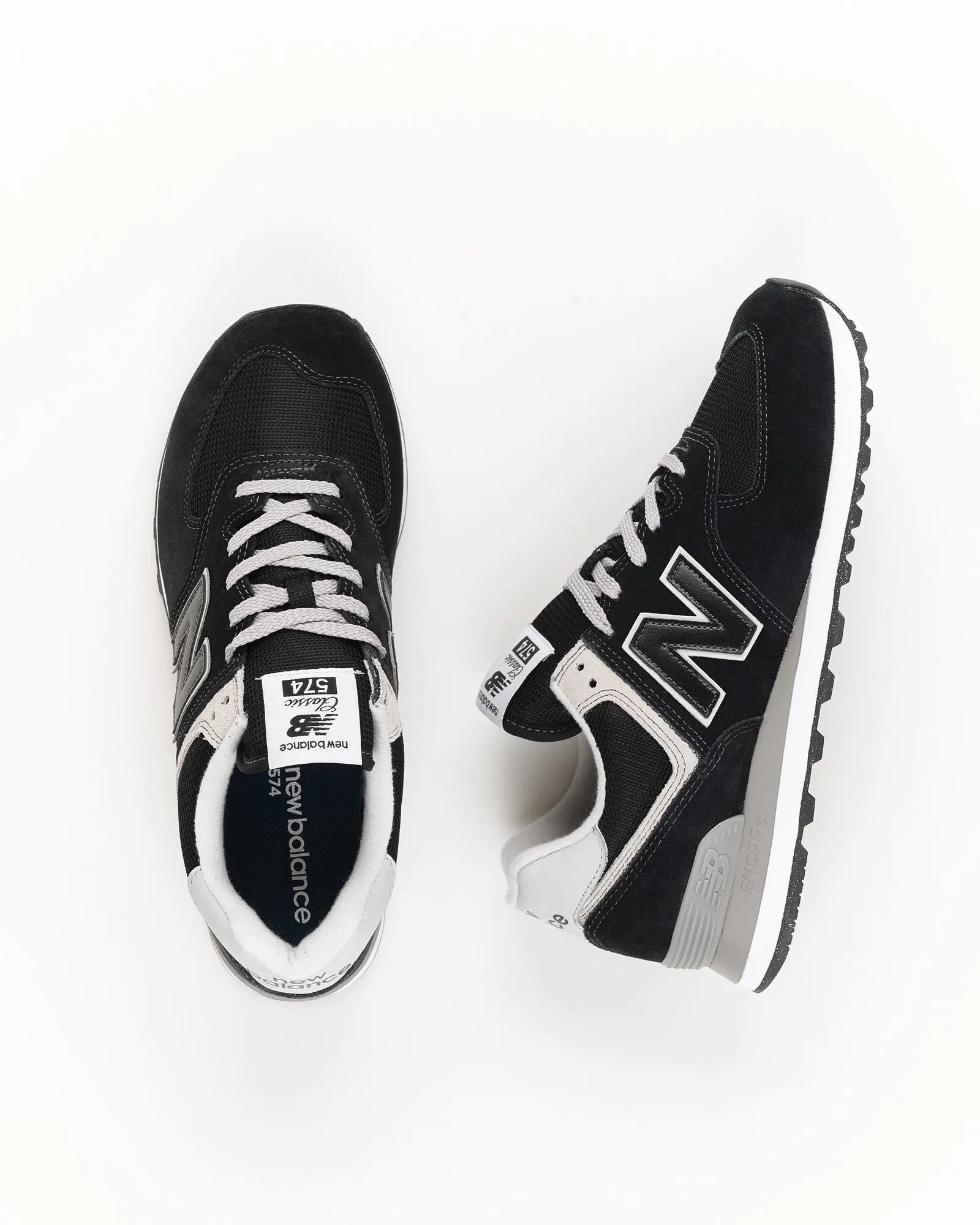 Кросівки чоловічі New Balance 574 ML574EVB, колір сірий — фото 1 з 8