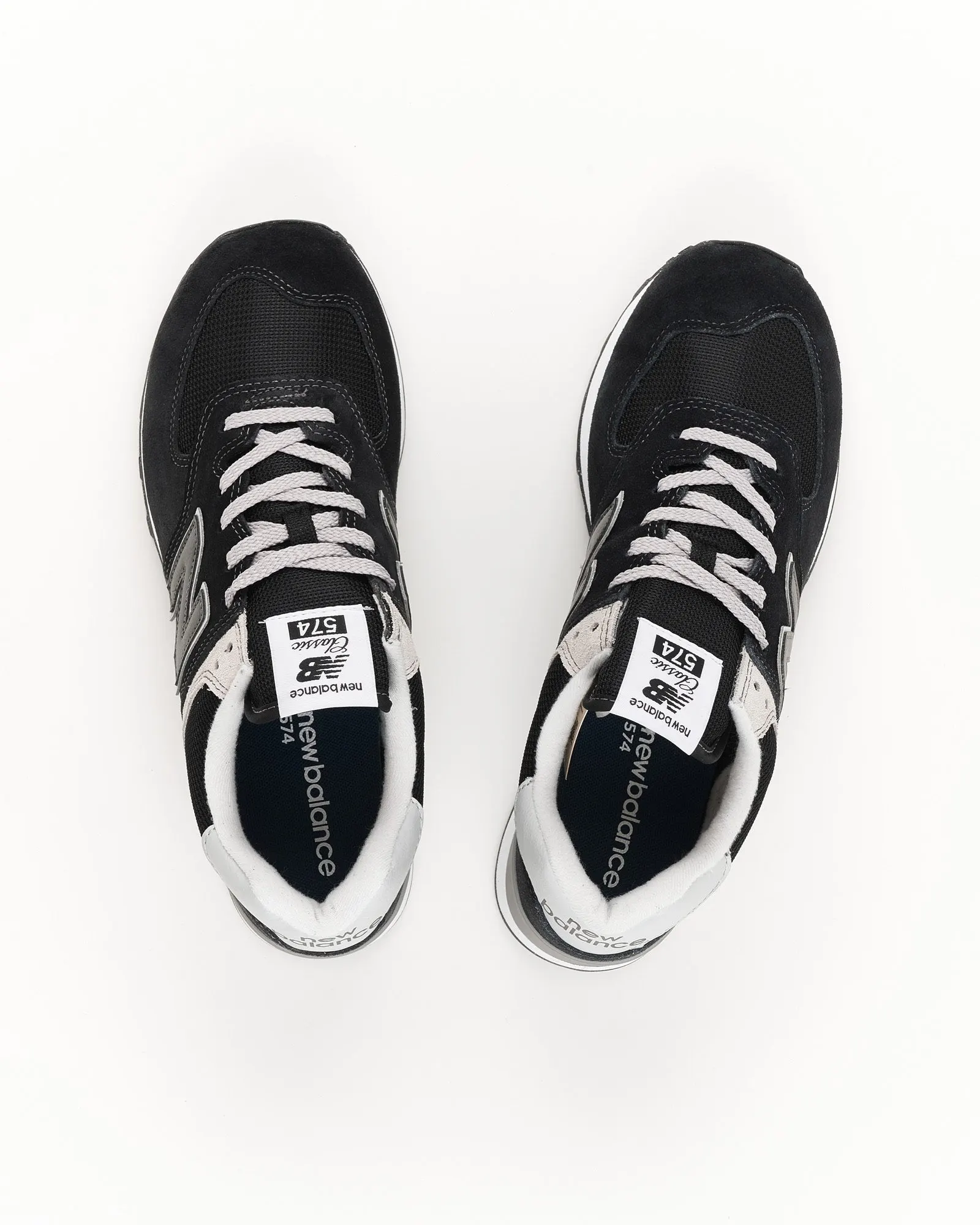 Кросівки чоловічі New Balance 574 ML574EVB, колір сірий — фото 3 з 8