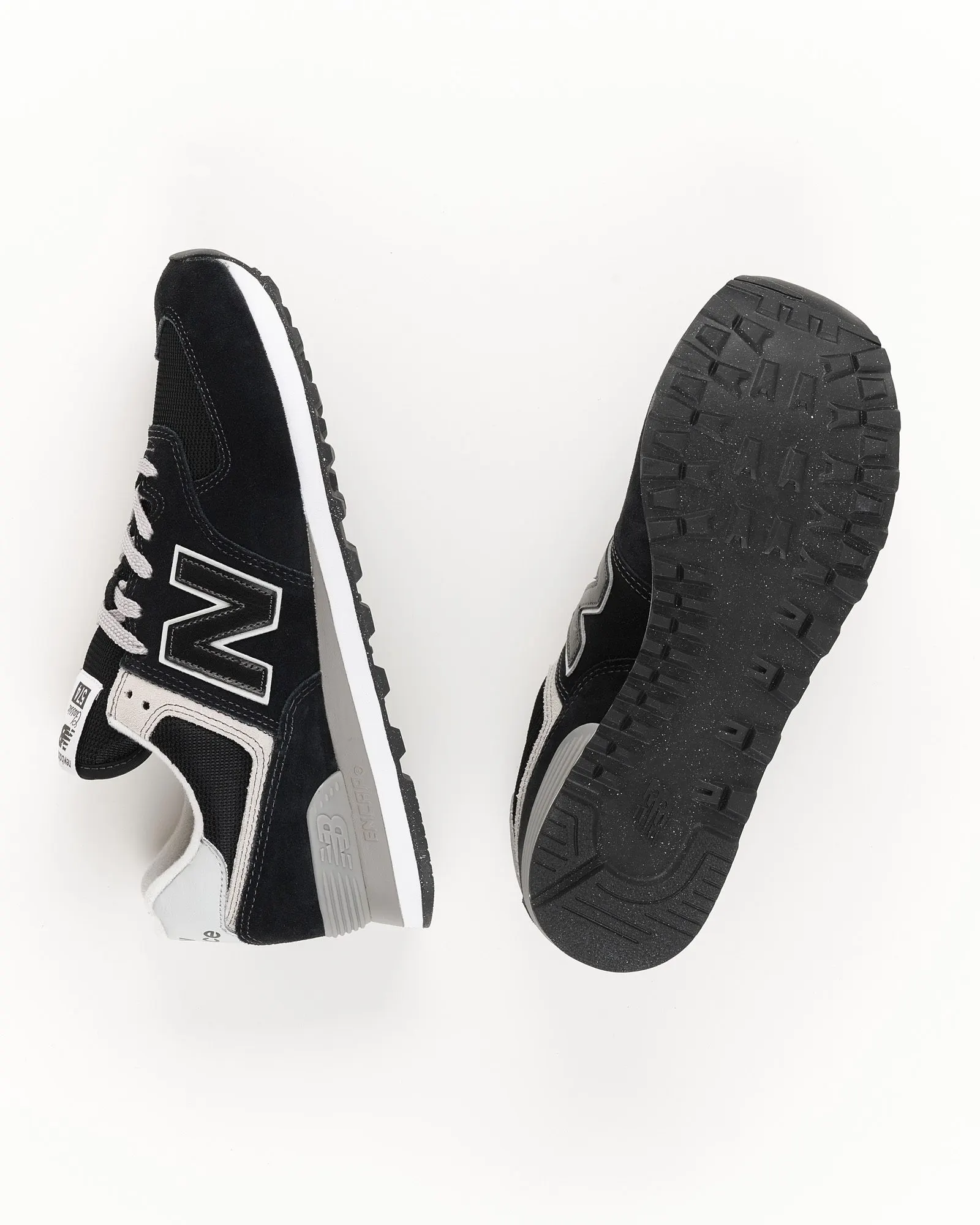 Кросівки чоловічі New Balance 574 ML574EVB, колір сірий — фото 4 з 8