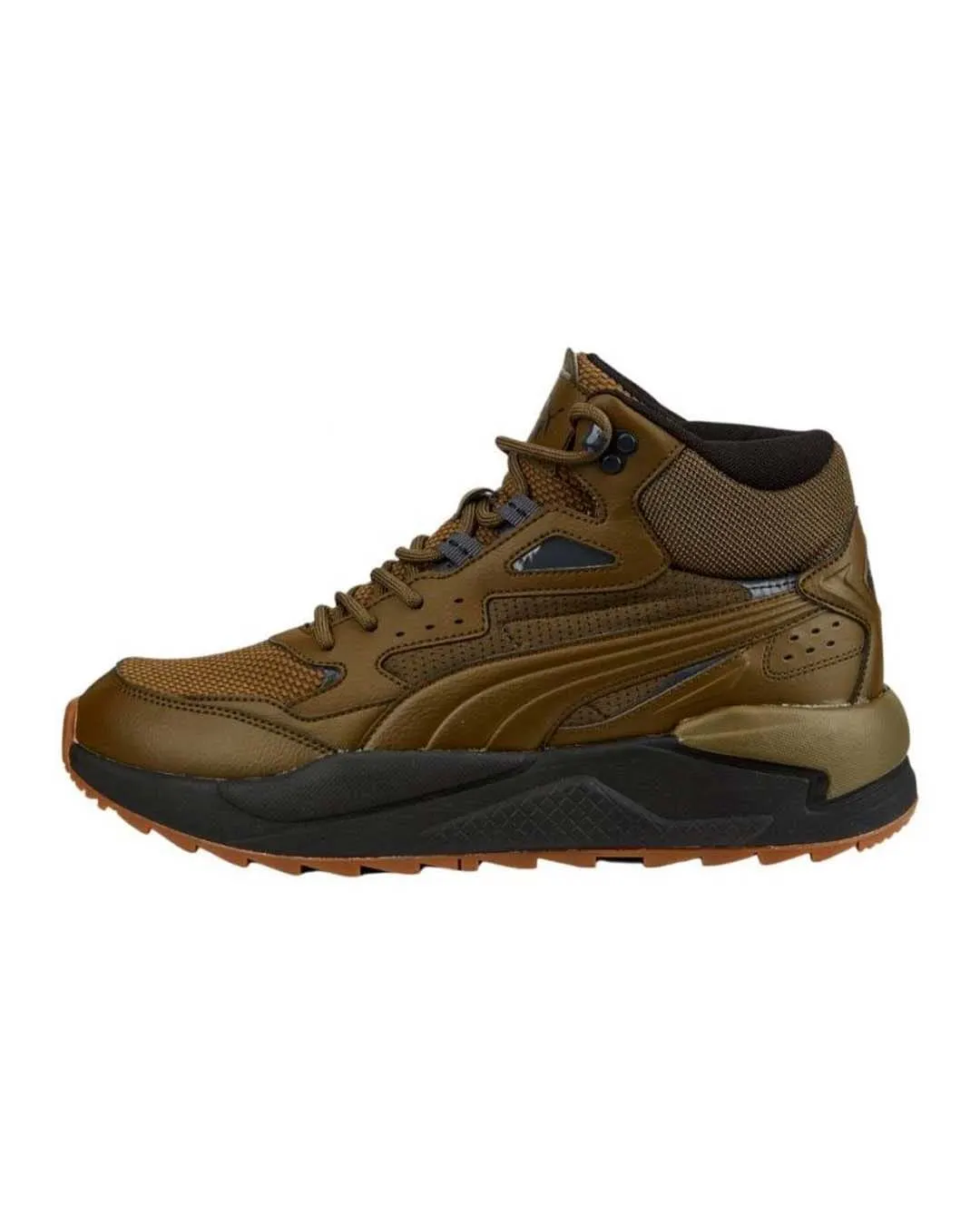 Кросівки чоловічі Puma X-Ray Speed Mid Wtr 385869 03, колір зелений — фото 2 з 5