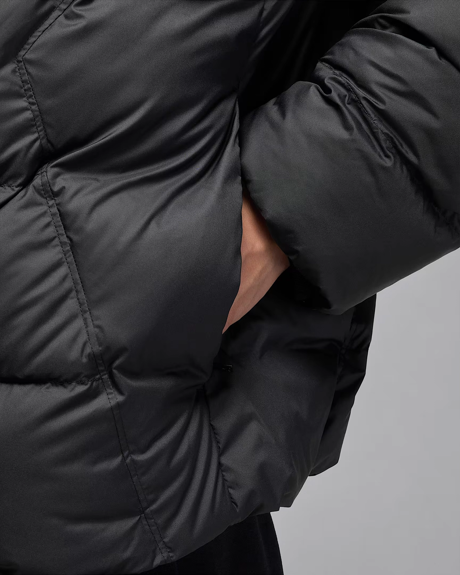 Куртка чоловіча Jordan Brooklyn Therma-FIT Puffer Jacket HV0532-010, колір чорний — фото 5 з 8