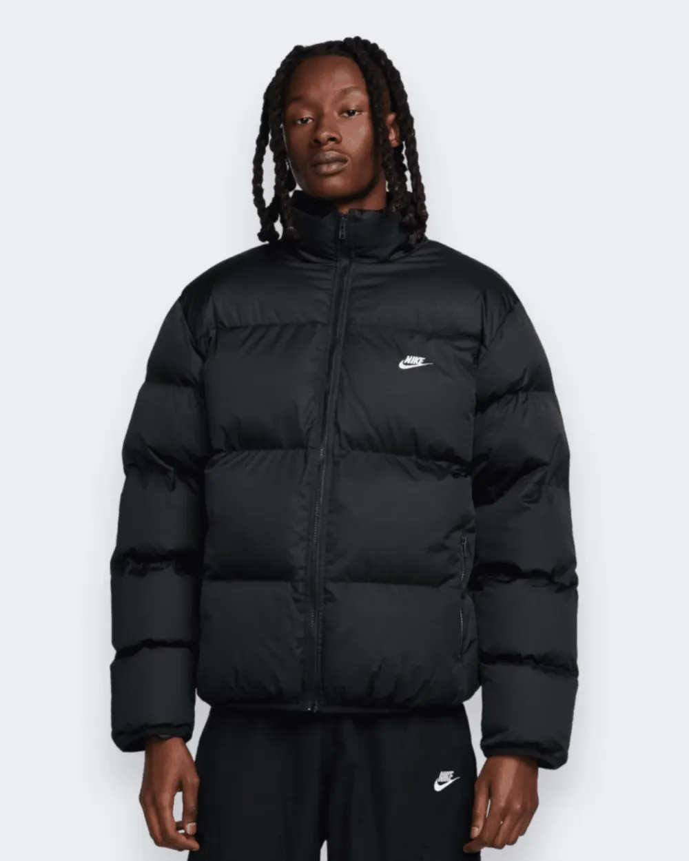 Куртка чоловіча Nike Sportswear Club Puffer FB7368-010, колір чорний