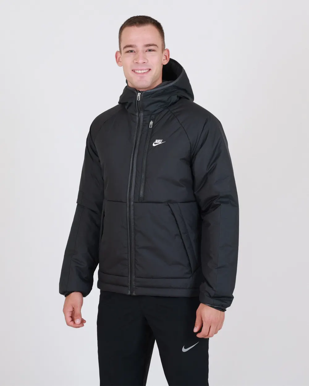 Куртка чоловіча Nike Thermafit Legacy DX2038-010, колір чорний