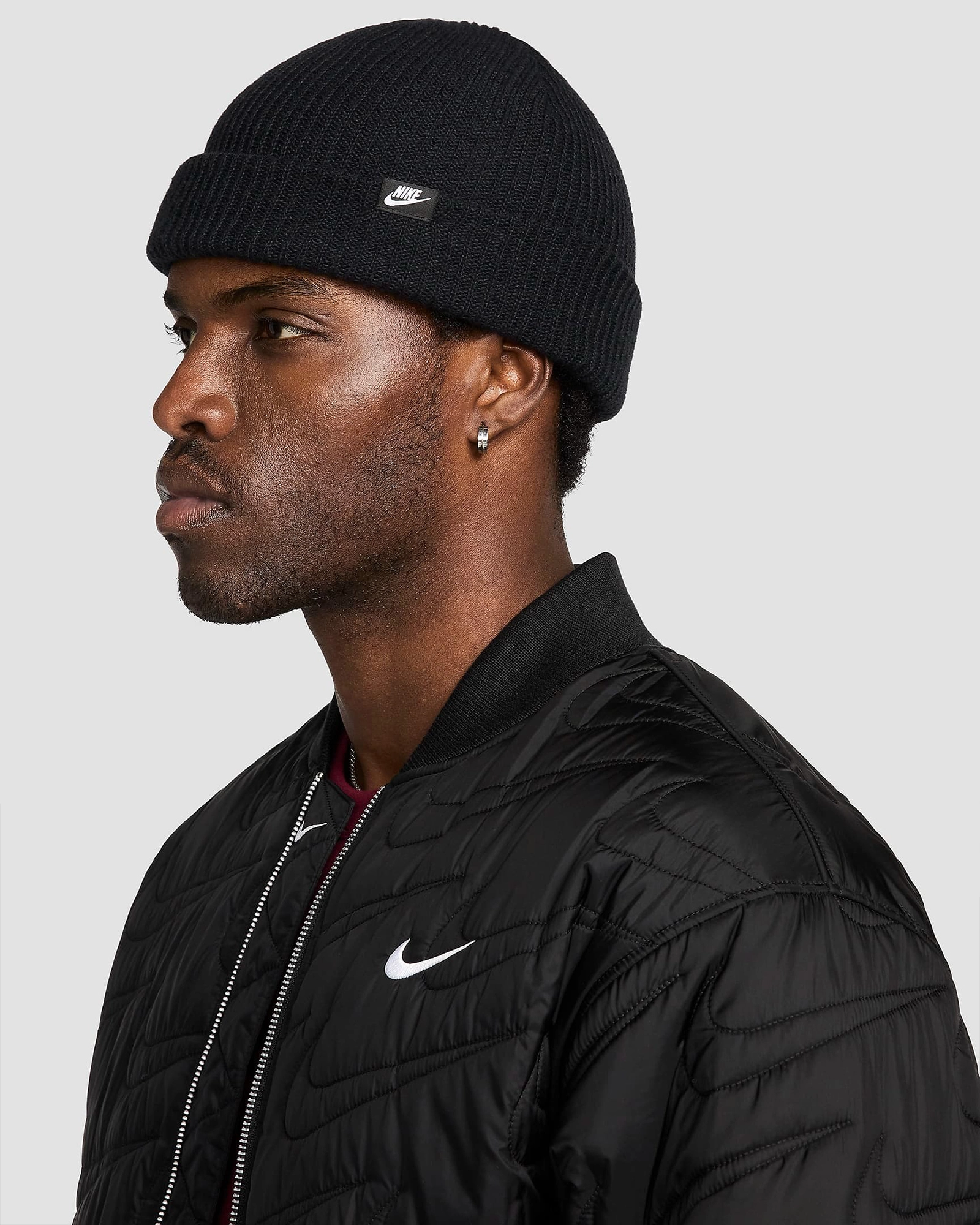 Шапка Nike Terra Beanie Sc Fut365 HF0176-010, колір чорний — фото 3 з 4
