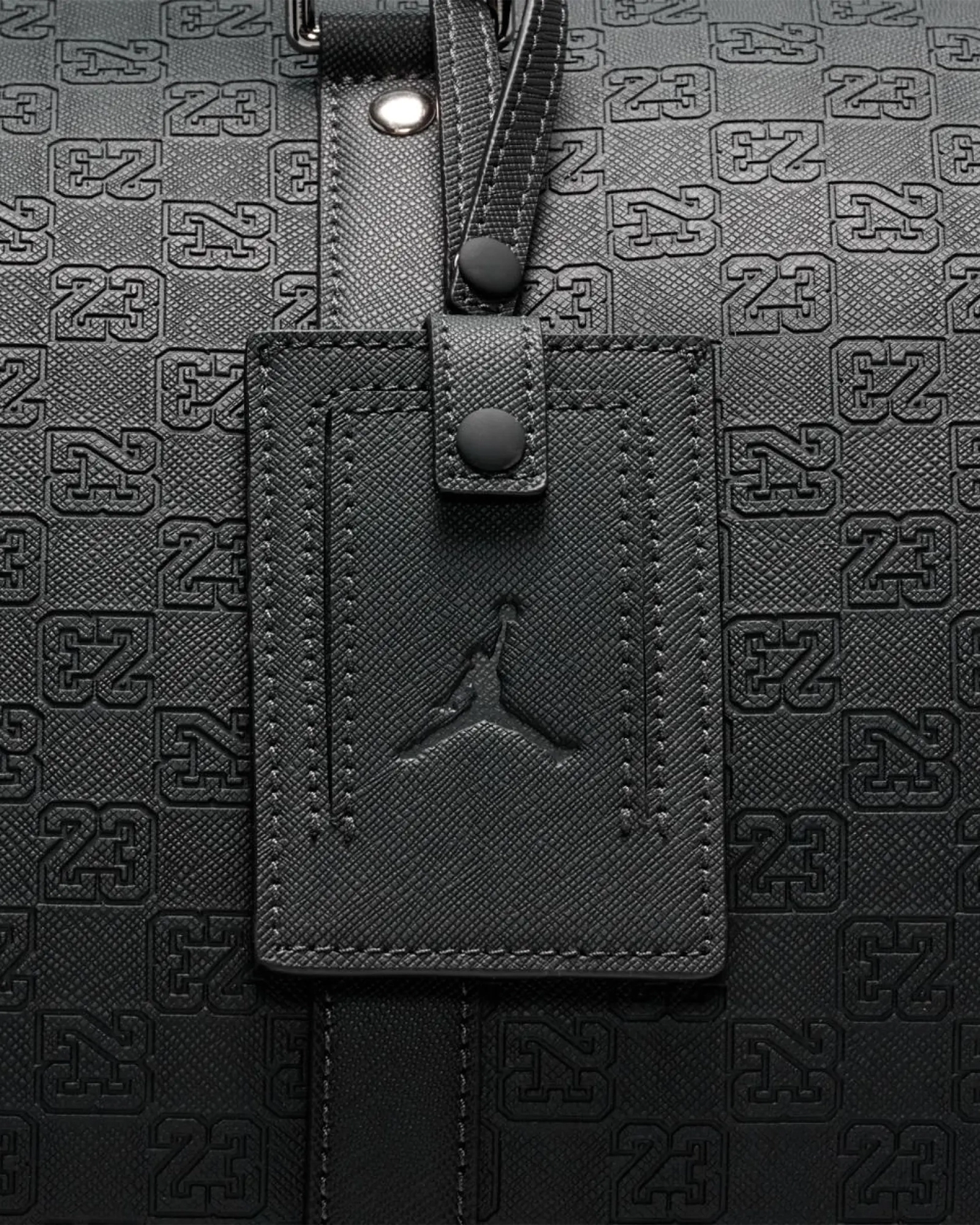 Сумка Jordan Jam Monogram Duffle 40L LM0987-G0T, колір чорний — фото 5 з 6