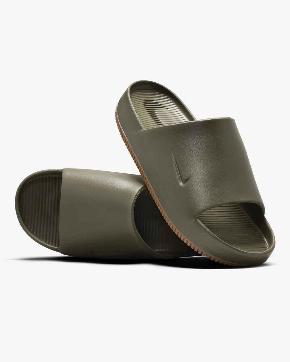 Сланці чоловічі Nike Calm Slide FD4116-203, колір зелений