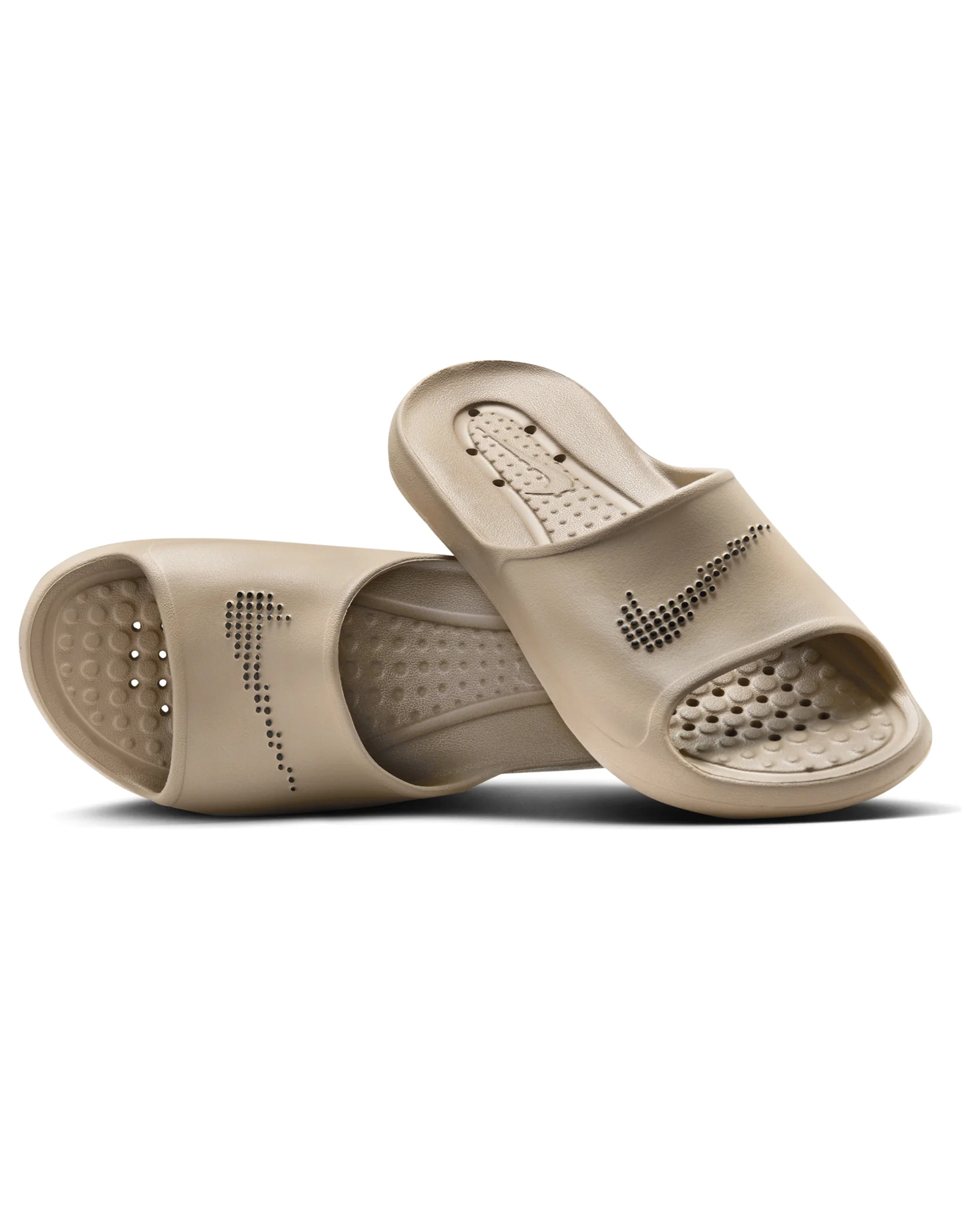 Сланці чоловічі Nike Victori One Shower Slide CZ5478-200, колір бежевий — фото 1 з 6